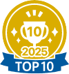 2025 優秀店舗 TOP10